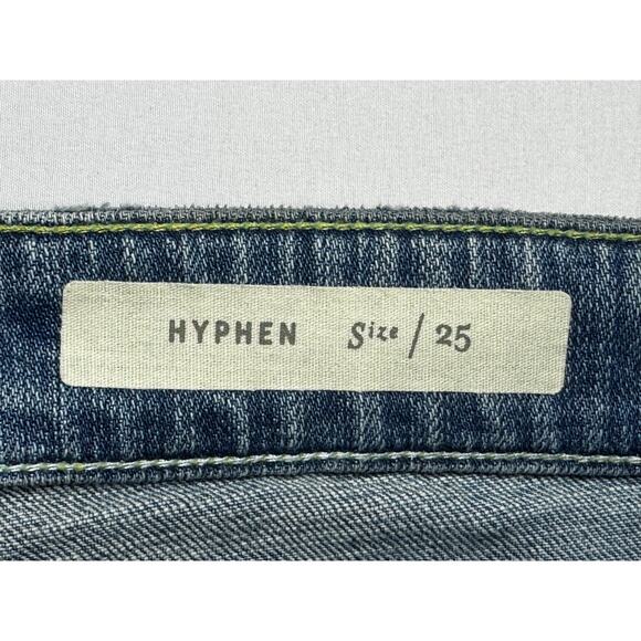 Pilcro & The Letterpress Women's Hyphen Tassel Straight Jeans - Sz 25 (30x26.5) - Picture 6 of 7